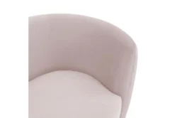 Lydia 63" Blush Velvet Settee -Furniture Store 294754 pink fabric settee detail 45