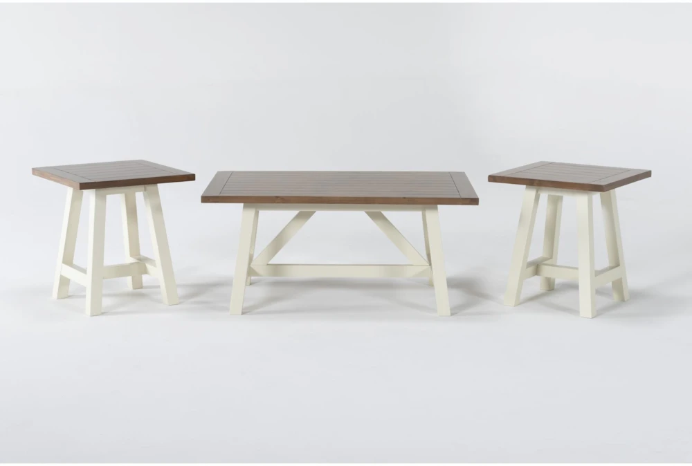 Janna 3 Piece Coffee Table Set 3 Janna 3 Piece Coffee Table Set