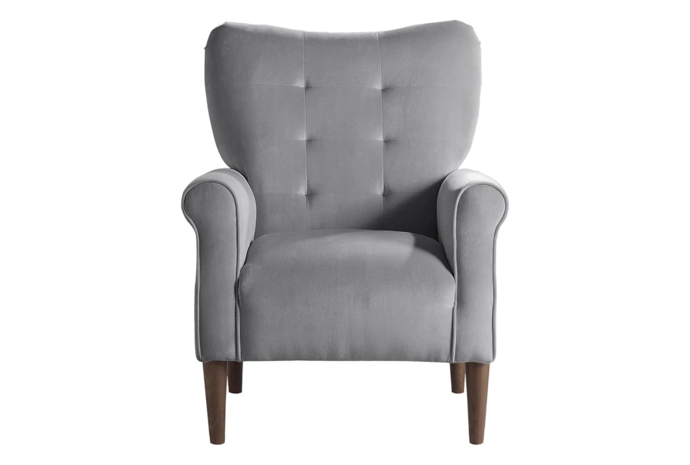 Magdala Grey Accent Chair 4 Magdala Grey Accent Chair - Image 2