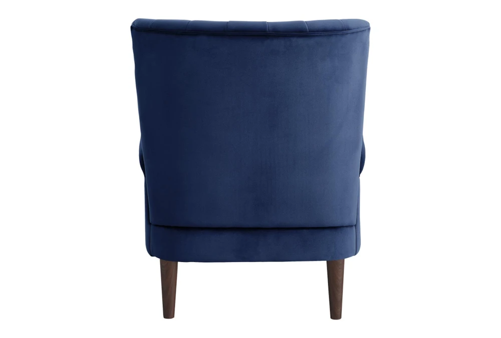 Abram Navy Accent Chair 8 Abram Navy Accent Chair - Image 6