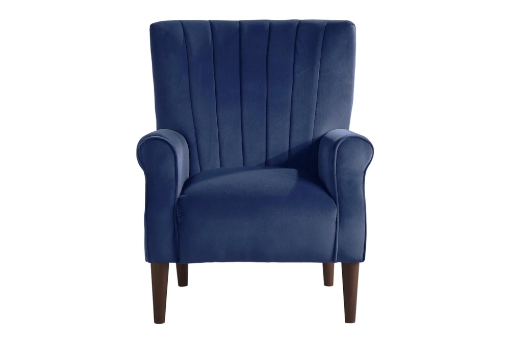 Abram Navy Accent Chair 4 Abram Navy Accent Chair - Image 2