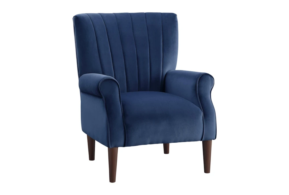Abram Navy Accent Chair 3 Abram Navy Accent Chair