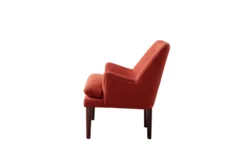 Paulette Spice Accent Chair -Furniture Store 296418 orange plywood accent chair side 14
