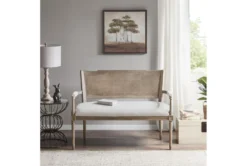 Pemberley 47" Settee -Furniture Store 296434 natural wood settee room 85