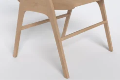 Magnolia Home Myers Dining Chair Weathered Brown By Joanna Gaines -Furniture Store 296756 natural wood dining chair detail 44