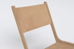 Magnolia Home Myers Dining Chair Weathered Brown By Joanna Gaines -Furniture Store 296756 natural wood dining chair detail 45