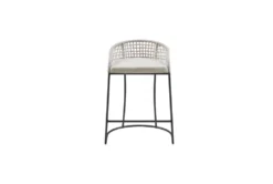 Low Back Woven Counter Stool -Furniture Store 297867 natural wood counter height stool front 02