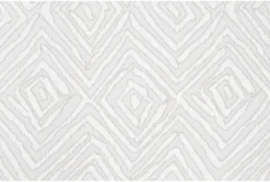 Perch II Chenille 26" Fabric Porcelain Small Square Ottoman 9 Perch II Chenille 26" Fabric Porcelain Small Square Ottoman -Furniture Store 298110 white fabric ottoman material 58