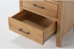 Warren Nightstand -Furniture Store 298545 brown wood nightstand detail 45