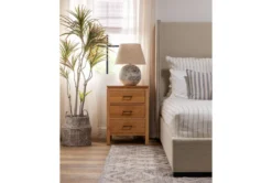 Warren Nightstand -Furniture Store 298545 natural wood nightstand room 48