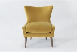 Tate IV Dijon 29" Velvet Accent Chair