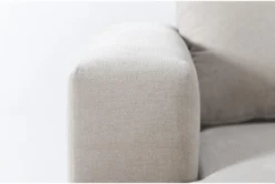 Bonaterra Sand 127" 2 Piece Sectional With Right Arm Facing Corner Chaise & Storage Ottoman -Furniture Store 299064 beige fabric sectional corner chaise detail 45