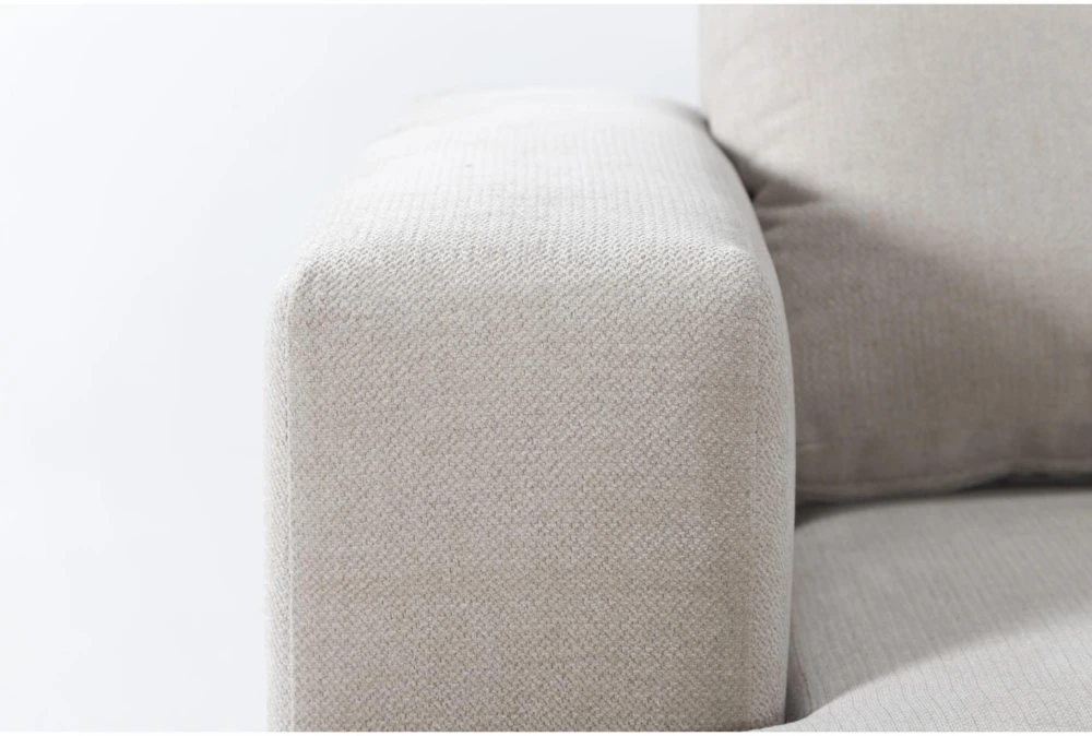 Bonaterra Sand 127" 2 Piece Sectional With Right Arm Facing Corner Chaise & Storage Ottoman - Image 4