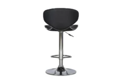 Brandt Black Adjustable Barstool -Furniture Store 299707 black metal bar stool back 83