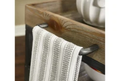 Clayton Brown Bar Cart -Furniture Store 299734 brown metal bar stool detail 44