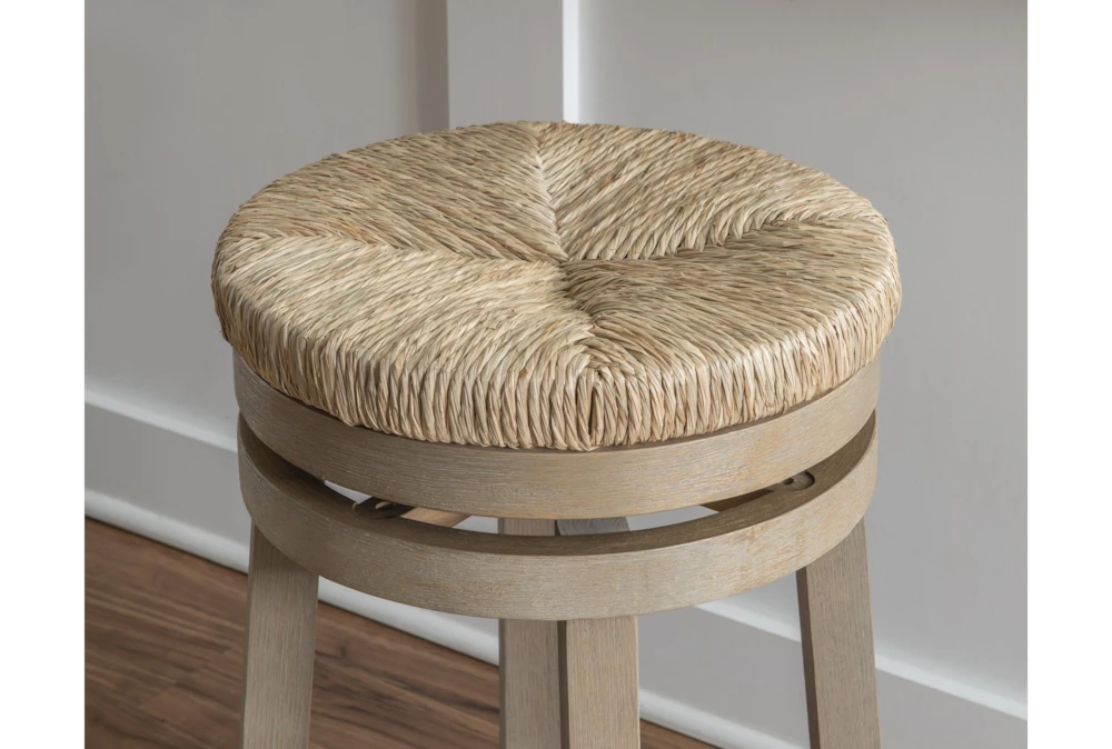 Bethany Sea Grass Natural Swivel Counter Stool 7 Bethany Sea Grass Natural Swivel Counter Stool - Image 5