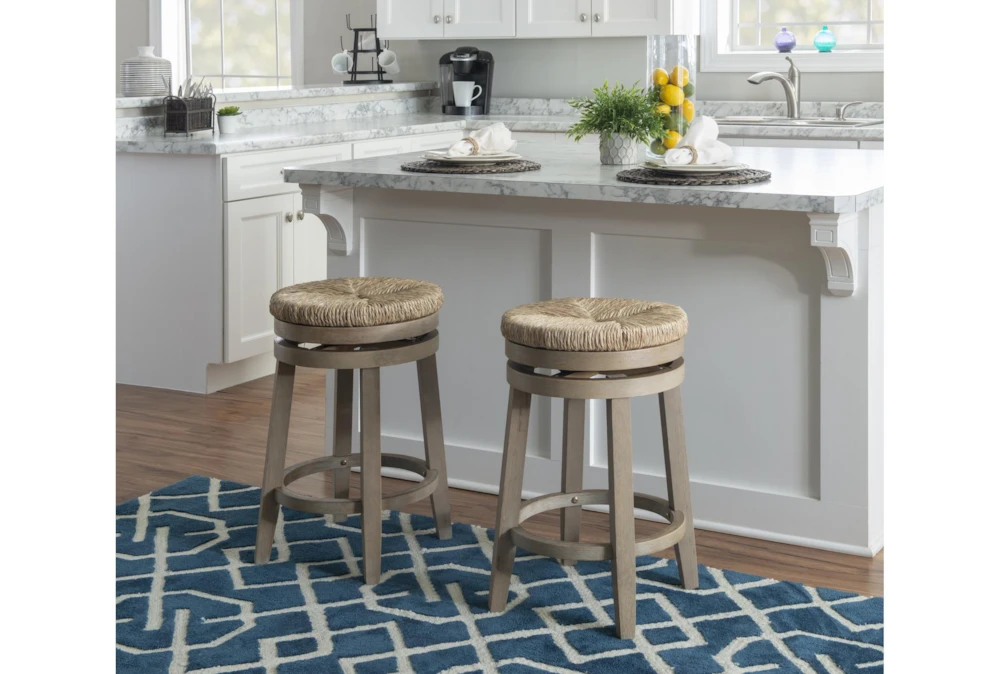 Bethany Sea Grass Natural Swivel Counter Stool 8 Bethany Sea Grass Natural Swivel Counter Stool - Image 6