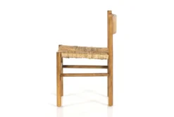 Mango Natural Woven Dining Chair -Furniture Store 301047 natural wood dining chair side 14