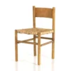 Mango Natural Woven Dining Chair -Furniture Store 301047 natural wood dining chair signature 01