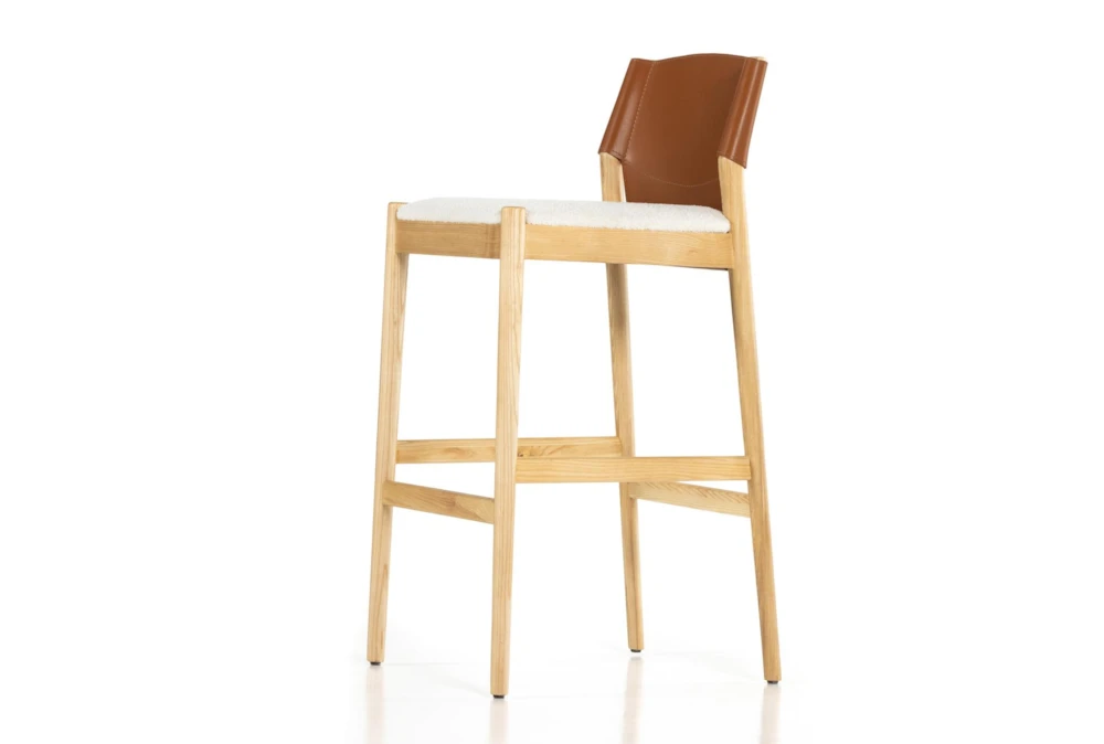 Saddle Leather Bar Stool 7 Saddle Leather Bar Stool - Image 5