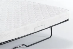 Mathers Oyster 125" 2 Piece Sectional With Left Arm Facing Sleeper Sofa Chaise, Right Arm Facing Corner Chaise & Storage Ottoman -Furniture Store 301523 grey fabric living room set detail 45