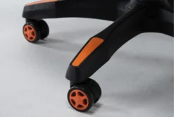 Cicero Orange Mesh Gaming Chair -Furniture Store 301797 orange fabric gaming chair detail 45