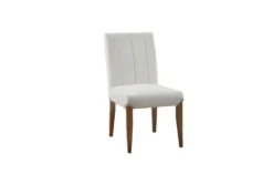 Cream Channel Tufting Dining Chair Set Of 2 -Furniture Store 302204 natural wood dining chair detail 46