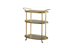 Antique Gold Bar Cart