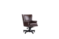 Beau Brown Leather Office Chair -Furniture Store 303549 brown leather office chair detail 44
