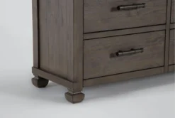 Caden 9-Drawer Dresser 13 Caden 9-Drawer Dresser -Furniture Store 303917 natural wood dresser detail 45