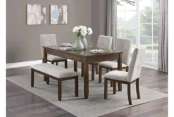 Zoey Side Chair Set Of 2 -Furniture Store 304396 brown wood dining chair room 85