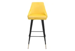 Modern Yellow Bar Stool -Furniture Store 304440 yellow metal bar stool detail 45