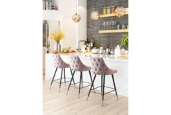 Piccol Pink Counter Stool -Furniture Store 304817 metal room 85