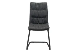 Industrial Black Dining Chair Set Of 2 -Furniture Store 304853 metal detail 50