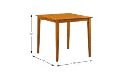 Marcel Natural 36" Counter Set For 4 -Furniture Store 304896 wood detail 45 1