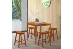 Marcel Natural 36" Counter Set For 4 -Furniture Store 304896 natural wood dining set room 86 1