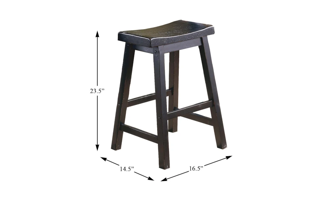 Marcel Black 36" Counter Set For 4 5 Marcel Black 36" Counter Set For 4 - Image 3