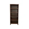 Prestwick Elm 80" Bookcase -Furniture Store 305255 brown wood bookcase signature 01