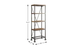 Furniture Store -Furniture Store 306055 brown wood bookcase detail 44