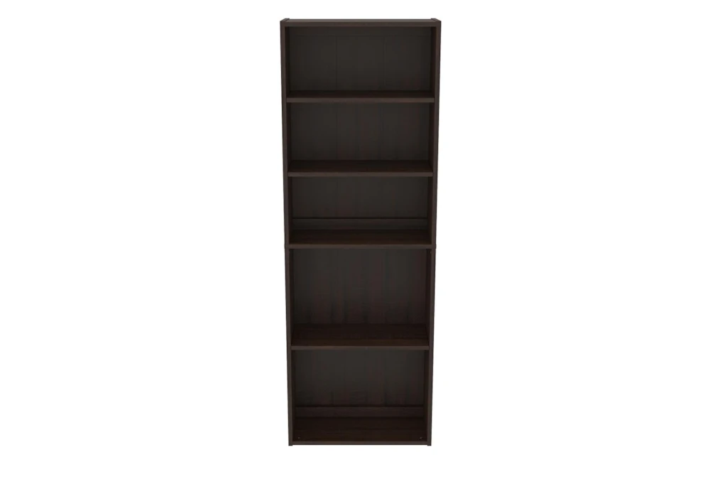 Kentridge Warm Brown 71" Bookcase 4 Kentridge Warm Brown 71" Bookcase - Image 2