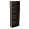 Kentridge Warm Brown 71" Bookcase -Furniture Store 306227 brown multi media bookcase signature 03