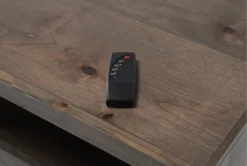 Ducar 84" Fireplace Tv Stand -Furniture Store 310195 brown wood media console detail 46