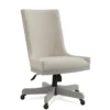 Seybert Grey Upholstered Desk Chair 1 Seybert Grey Upholstered Desk Chair -Furniture Store 310644 grey polyester office chair signature 01