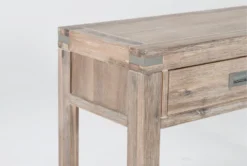 Sandburst II Console Table -Furniture Store 312614 natural wood sofa table detail 45