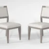 Westridge Upholstered Side Chair Set Of 2 1 Westridge Upholstered Side Chair Set Of 2 -Furniture Store 312766 grey fabric dining chair signature 01