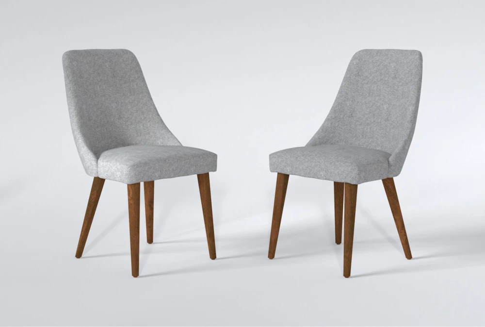 Moda II Grey Dining Side Chair Set Of 2 3 Moda II Grey Dining Side Chair Set Of 2
