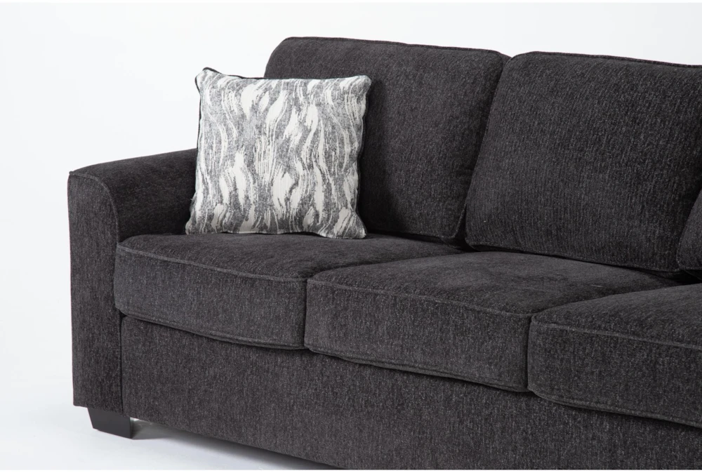 Shea Charcoal Sofa, Loveseat, Chair & Ottoman Set 4 Shea Charcoal Sofa, Loveseat, Chair & Ottoman Set - Image 2