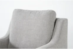 Stark Light Grey Swivel Chair -Furniture Store 313051 grey fabric swivel detail 44