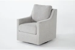 Stark Light Grey Swivel Chair -Furniture Store 313051 grey fabric swivel side 19