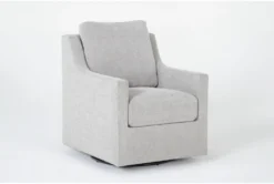 Stark Light Grey Swivel Chair